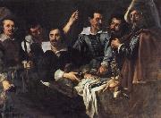 Justus Suttermans The Hunters' Gathering oil painting